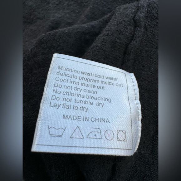 Vintage Chanel Uniform 1980s Wool knit Cardigan Black size 40 - Picture 7 of 7